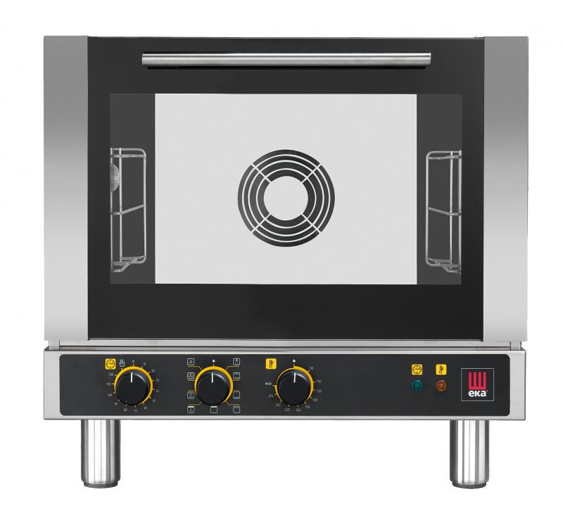 Countertop Electric Convection Oven with 3 Shelves Capacity and Electromechanical Version